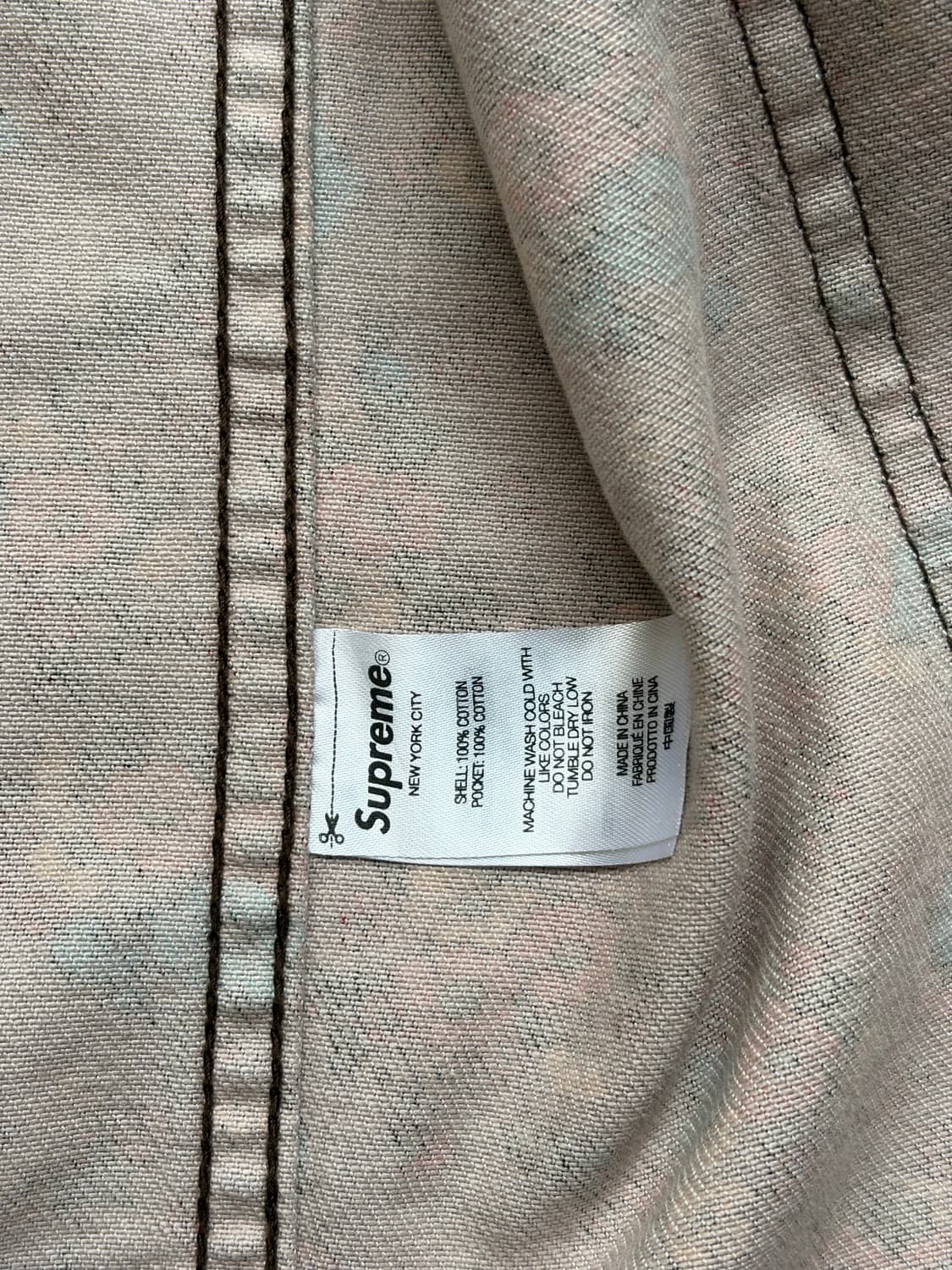 [L] 슈프림 데님 초어 코트 자켓 상품이미지4