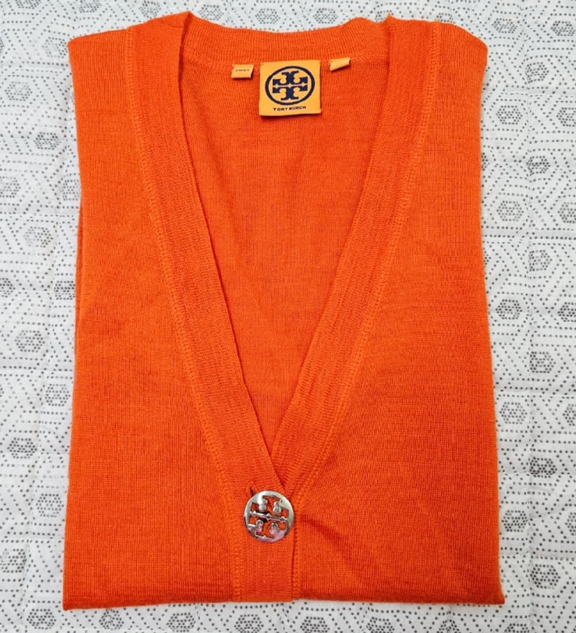 토리버치 오렌지 가디건 ~55 상품이미지5