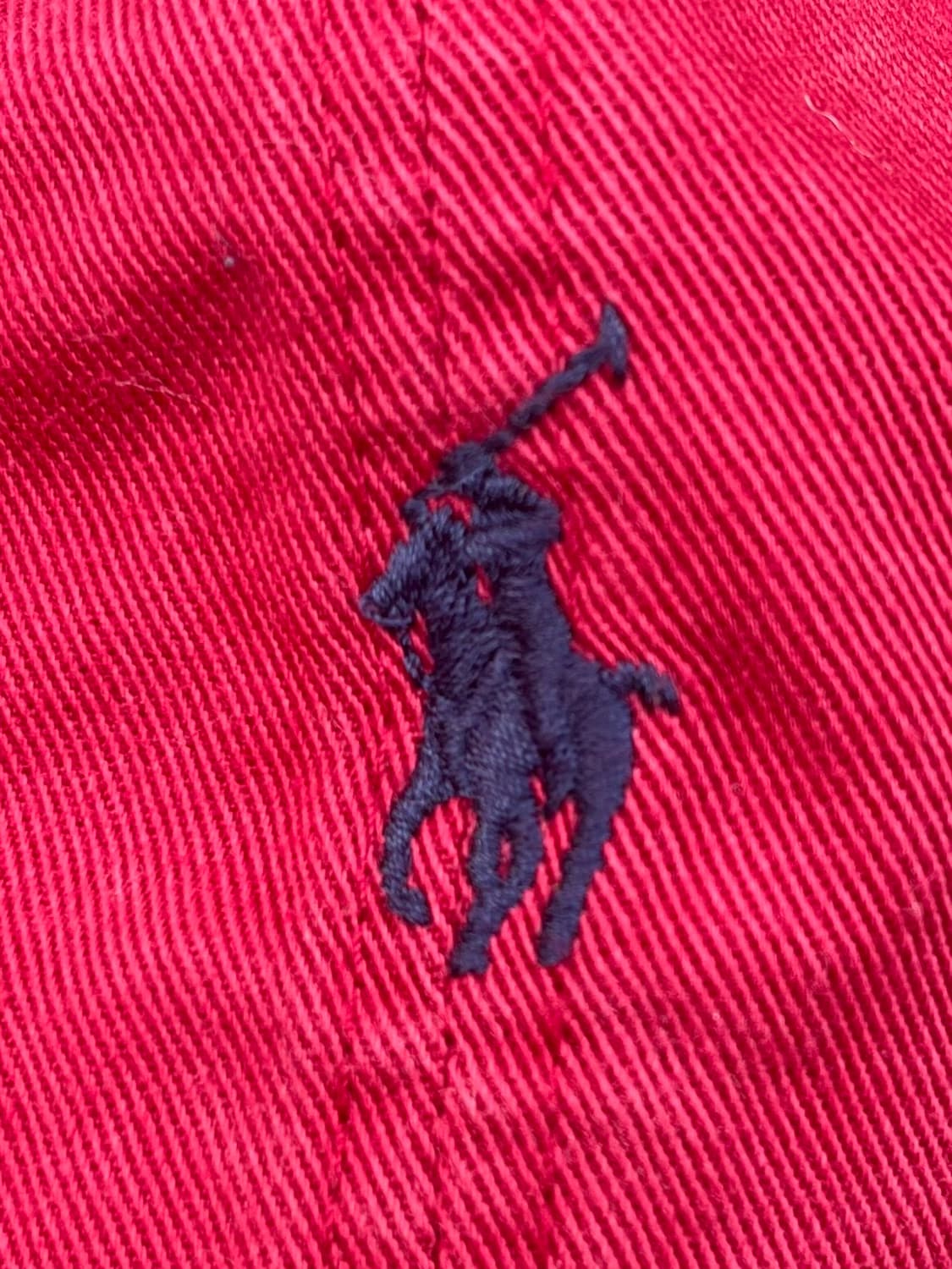 1990s Polo Ralph Lauren Red Faded Cap 상품이미지3