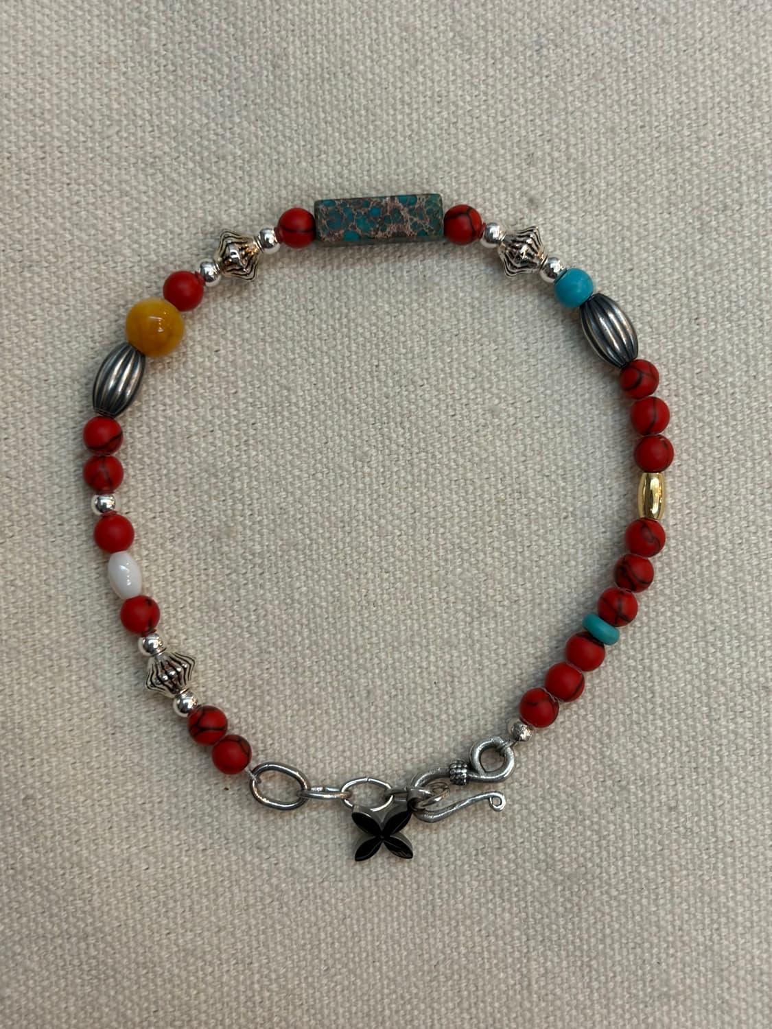 3 Cross silver925 japan Navaho 팔찌 상품이미지6