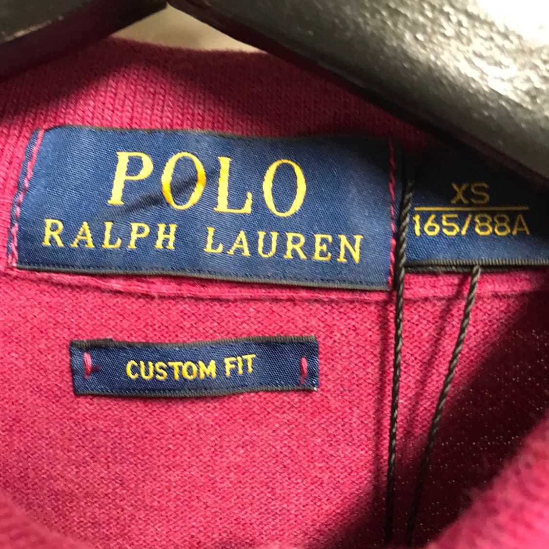 폴로 랄프로렌 PK 긴팔 카라티 핑크 XS(W) 상품이미지5