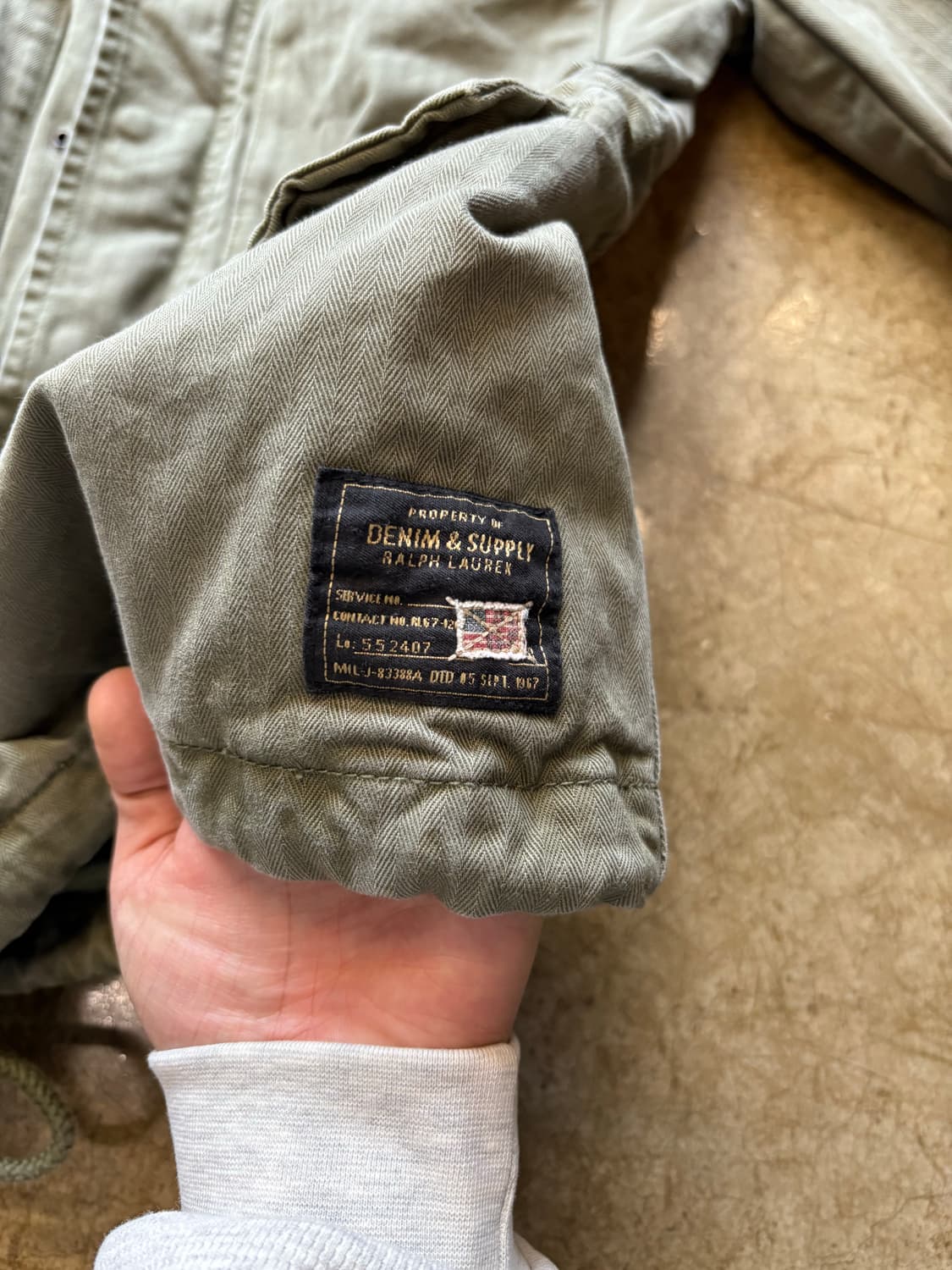 폴로 서플라이 인디언 헤드 m65 필드 자켓 상품이미지5