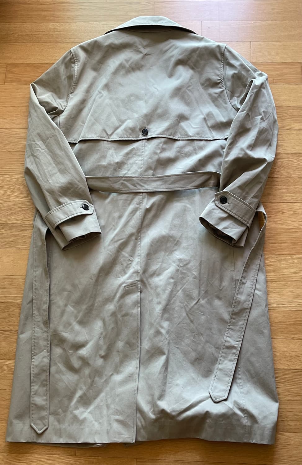 자라 오리진 MANTECO 롱 트렌치 코트 상품이미지6