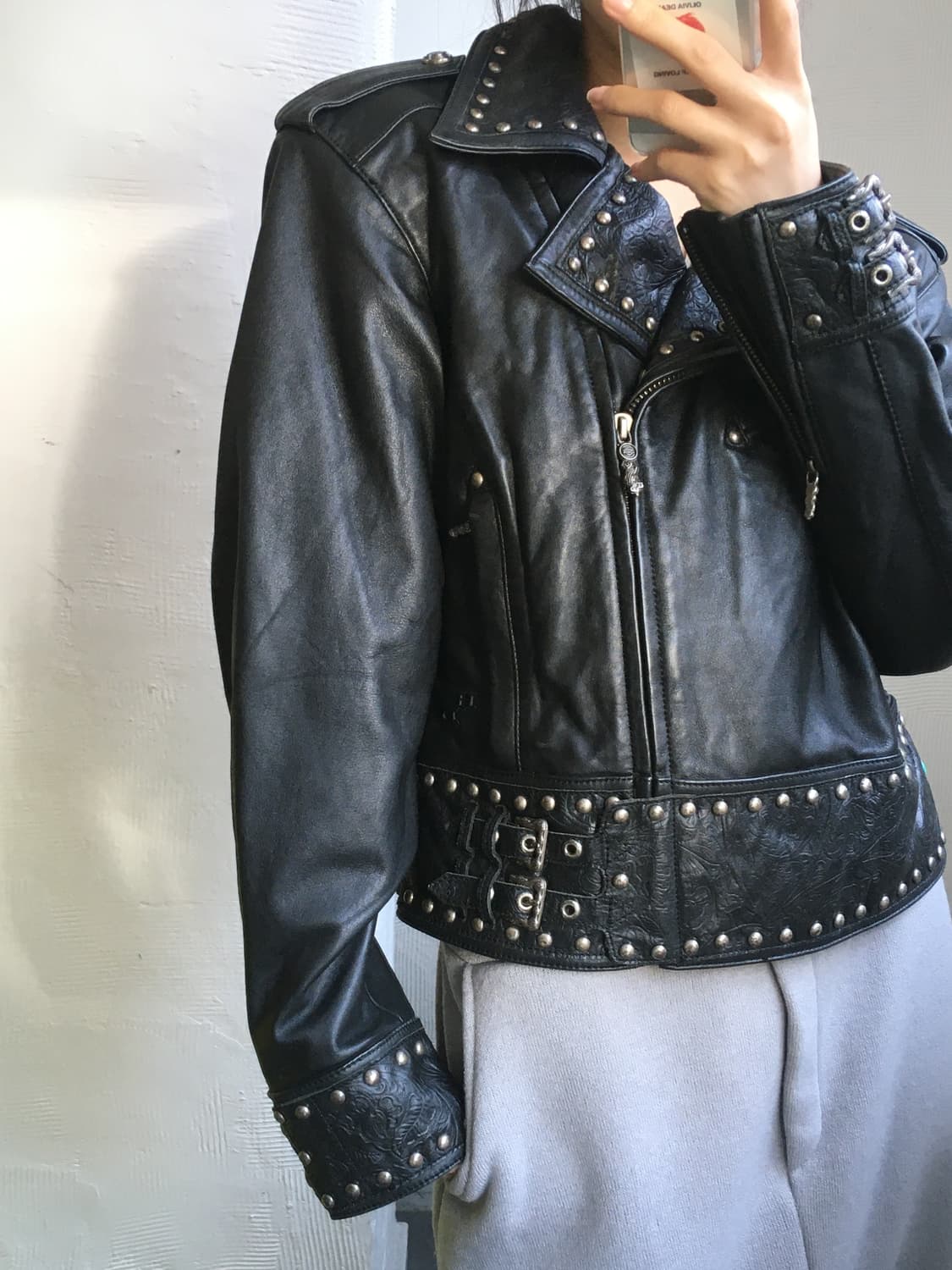 Harley Davidson 할리데이비슨 블랙 라이더 자켓 상품이미지3