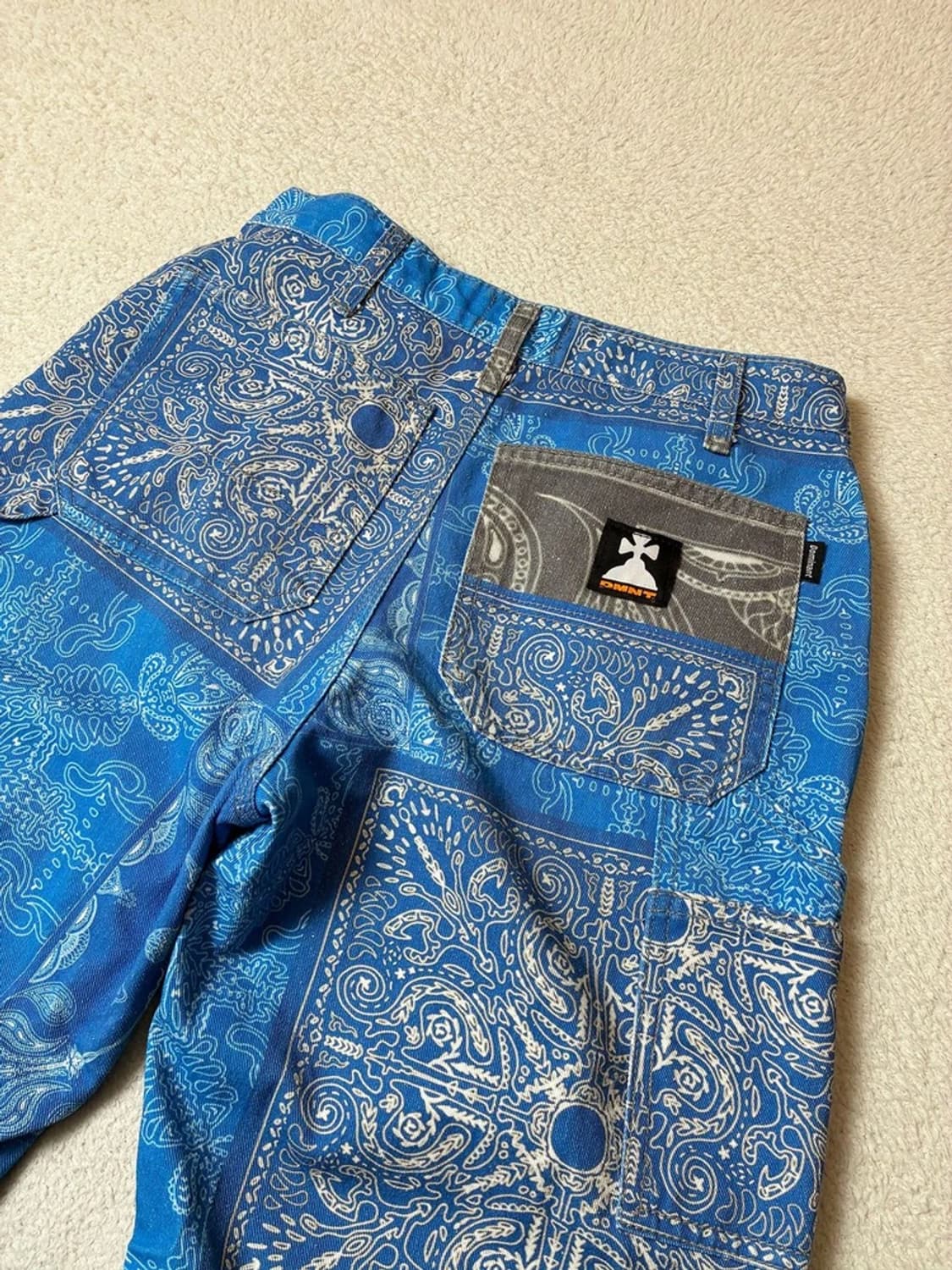 도미넌트 21FW 페이즐리 세미와이드 카펜터 팬츠 PN7916 상품이미지5