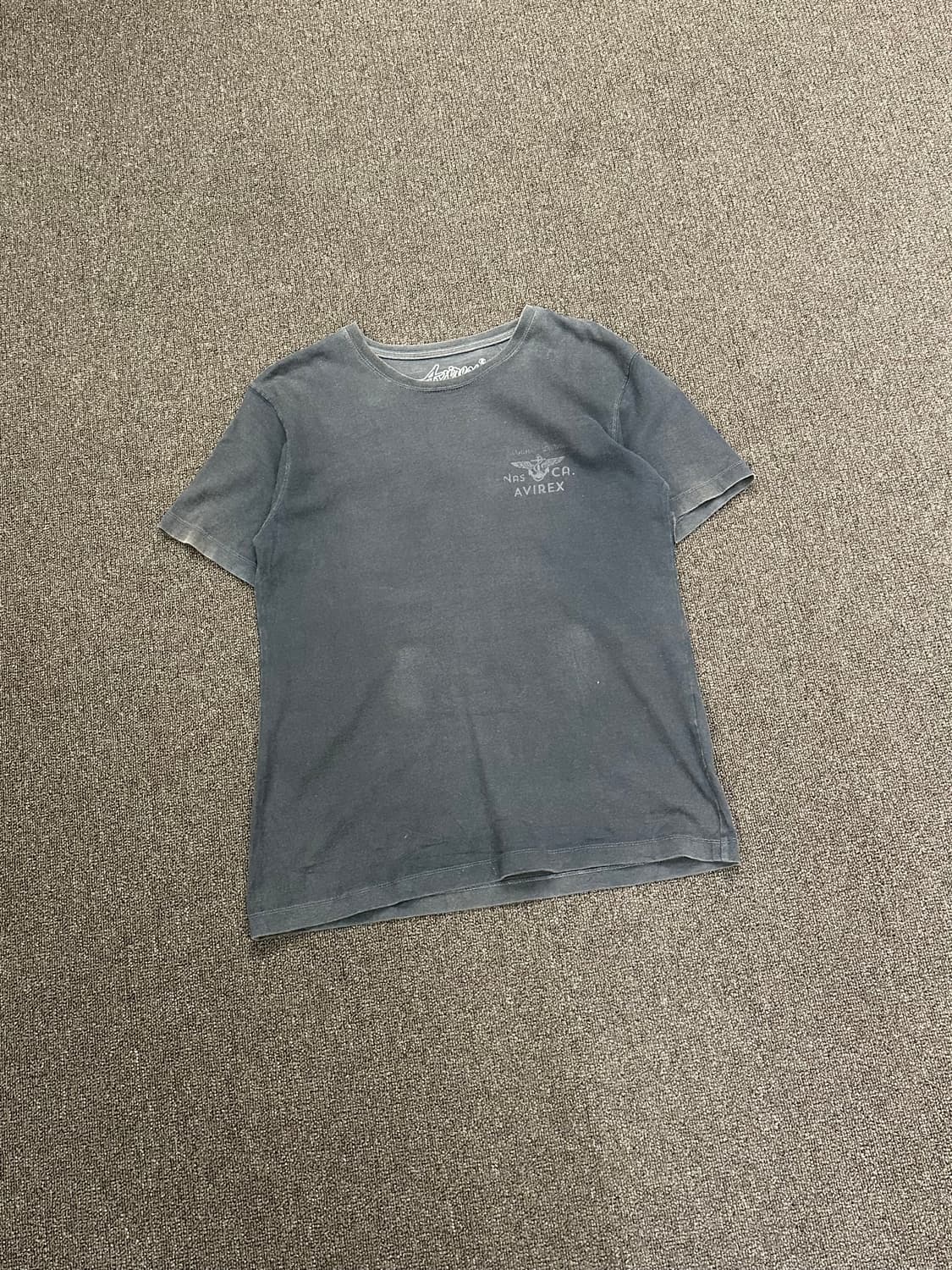 XL)Avirex vintage 후면 프린팅 반팔 상품이미지6