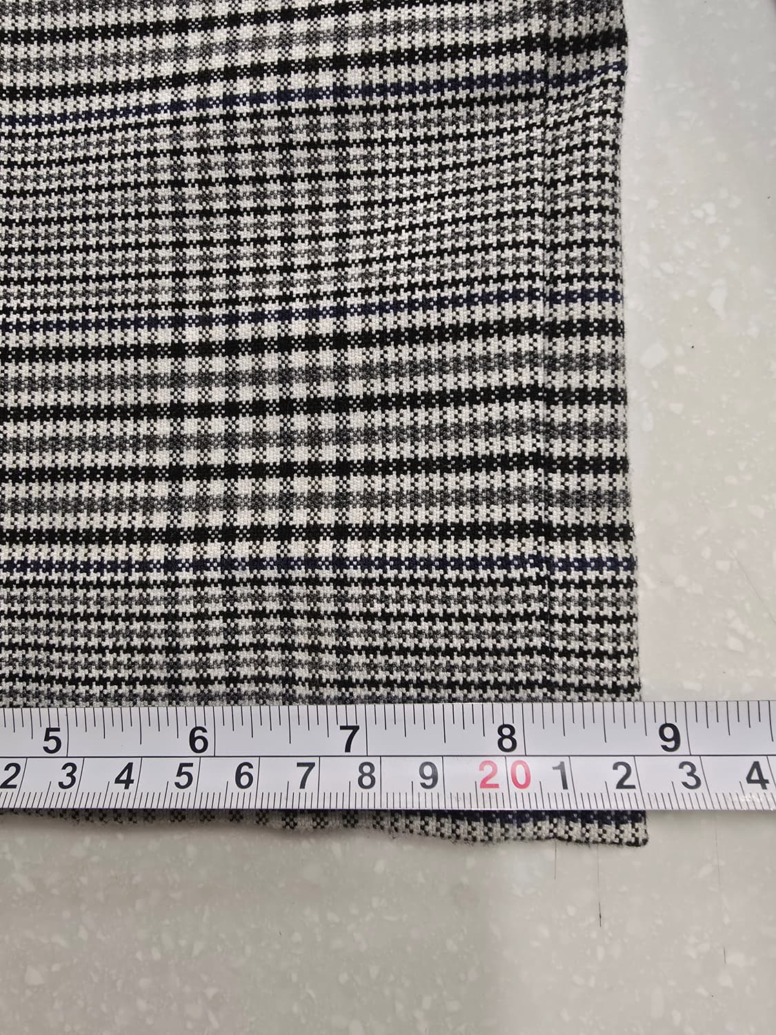 메르헨 marchen 글렌체크 와이드 슬랙스 팬츠27 상품이미지6