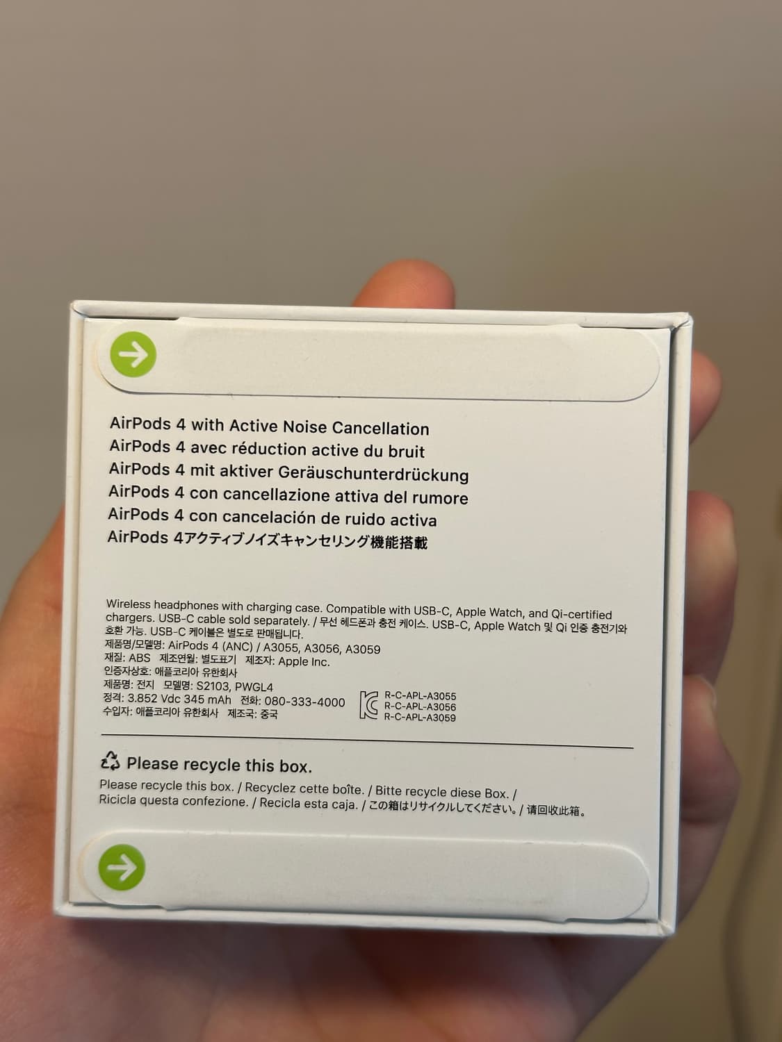 (노캔 o) 에어팟4 미개봉 새상품 상품이미지3