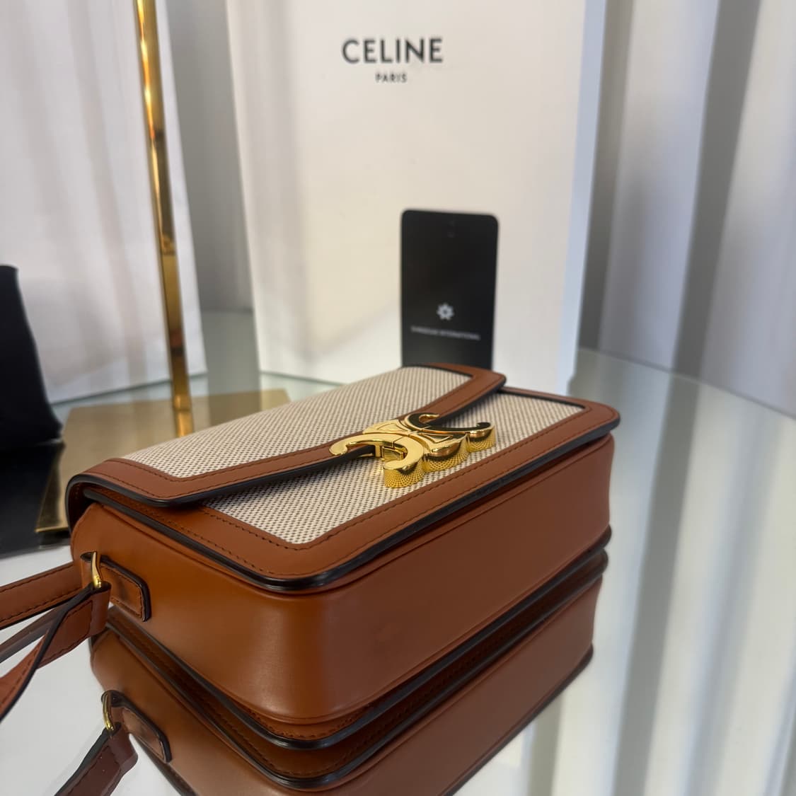 셀린느 텍스타일 틴 트리옹프 백 숄더백 상품이미지8