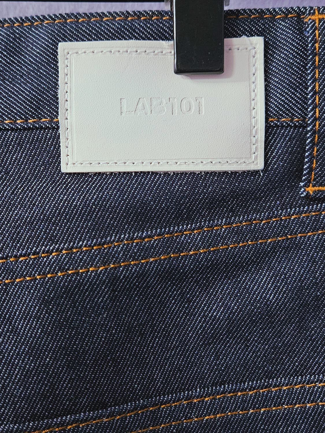 LAB101 RICHARD RIGID RAW DENIM 생지 데님 팬츠 상품이미지7