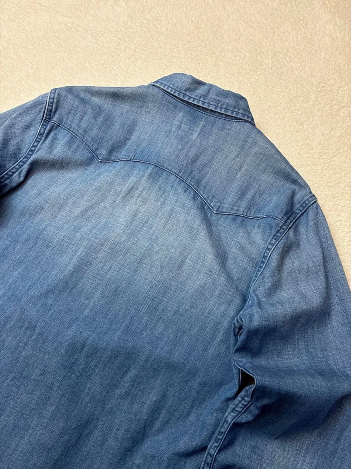 리바이스 페이딩 웨스턴 데님 셔츠 PN5807 상품이미지6