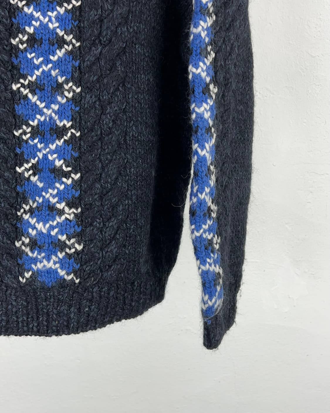 아메리칸 빈티지 카네보 니팅 핸드 메이드 니트 스웨터 상품이미지5