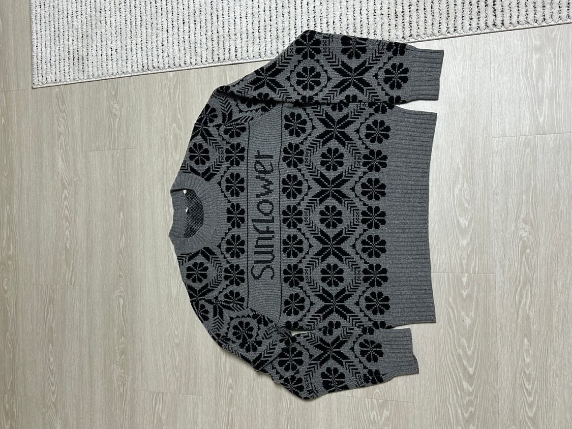 선플라워 니트 xl 팔아요. 상품이미지5