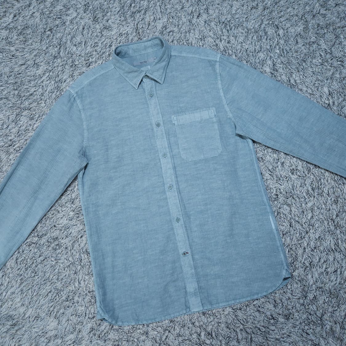 시리즈)100 남자 린넨혼방 루즈핏 셔츠남방 / 왕눈이샵 상품이미지2