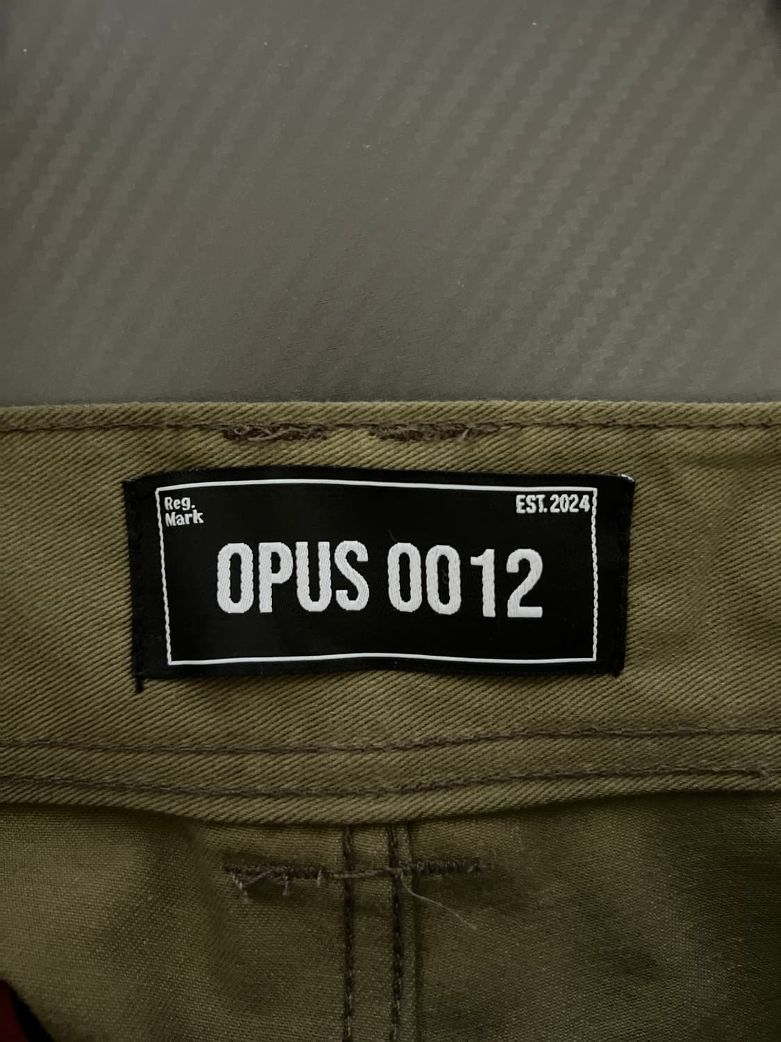 오퍼스0012 멜티드 코튼 팬츠 카키 m 상품이미지5