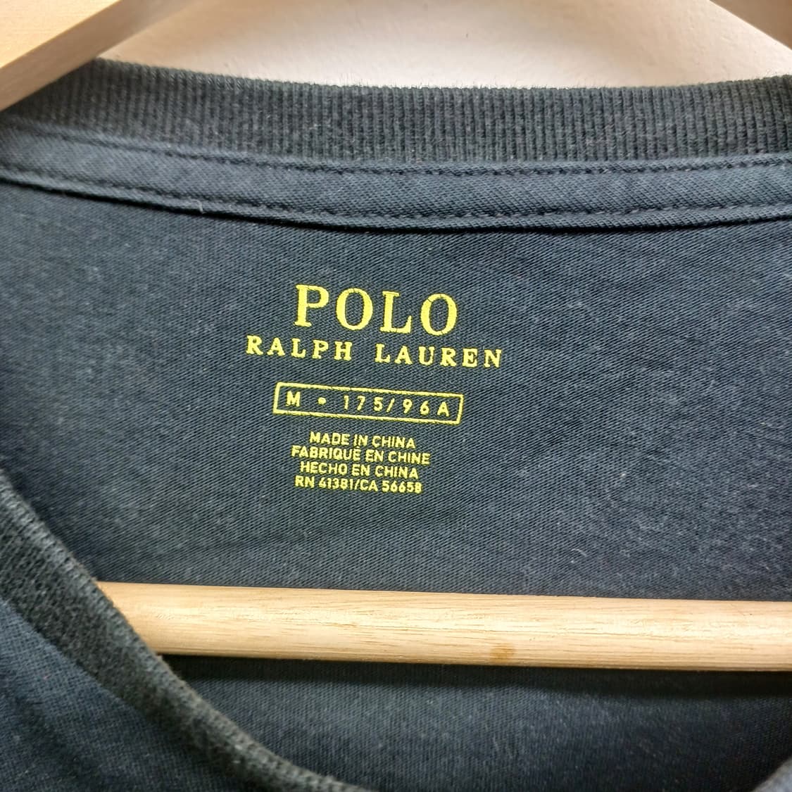 폴로 랄프로렌 로고 포인트 긴팔 티셔츠 M 상품이미지3