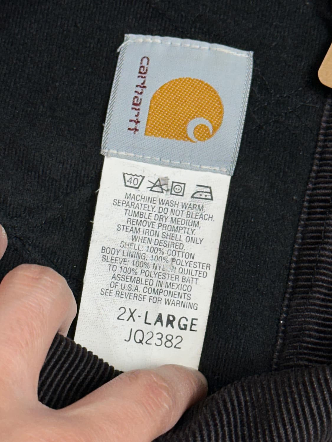 90's OG 칼하트 JQ2382 산타페 칼하트 J14 디트로이트 자켓 상품이미지9