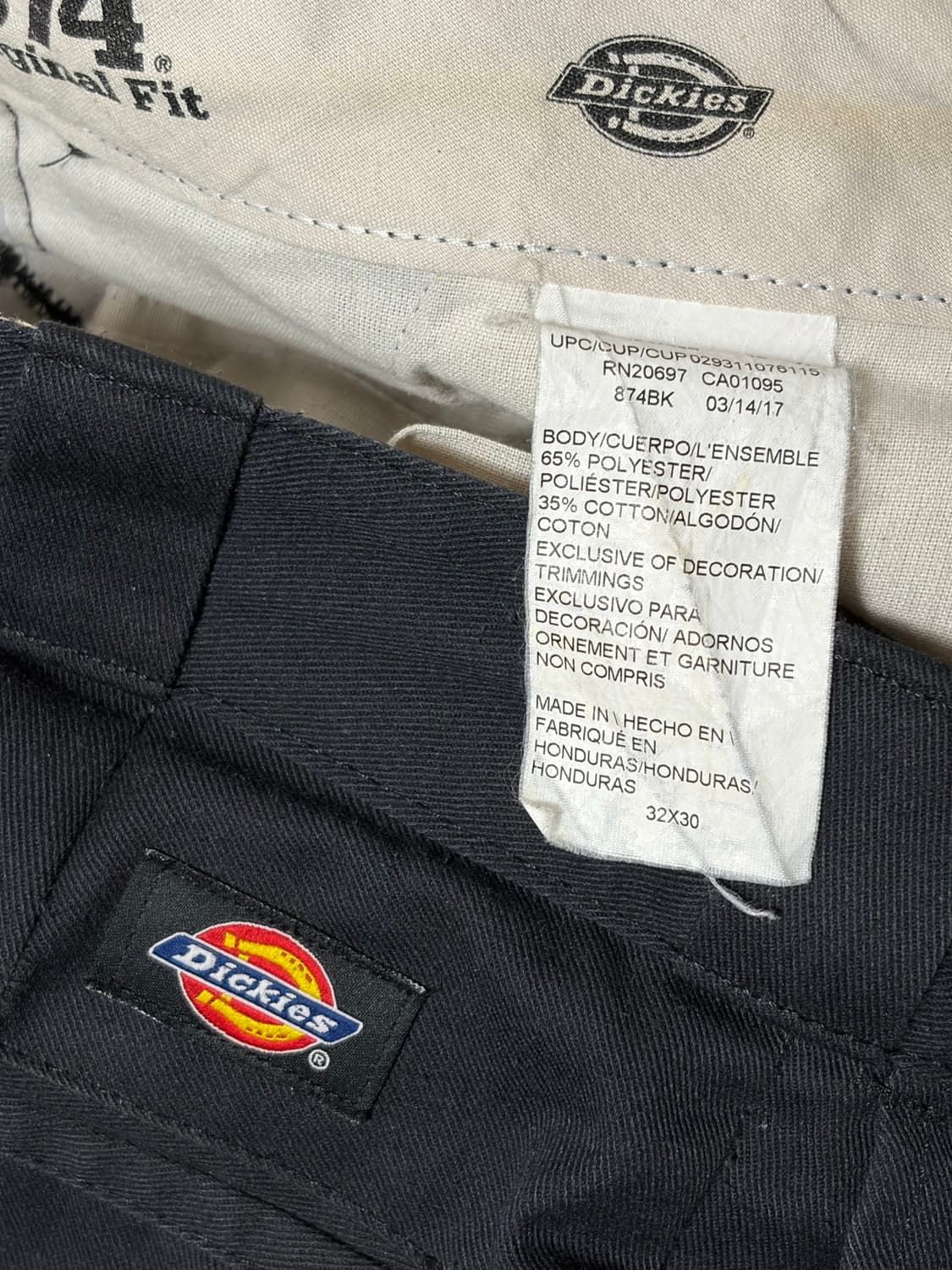 90’s Dickies 디키즈 875 워크팬츠 32x30 상품이미지3