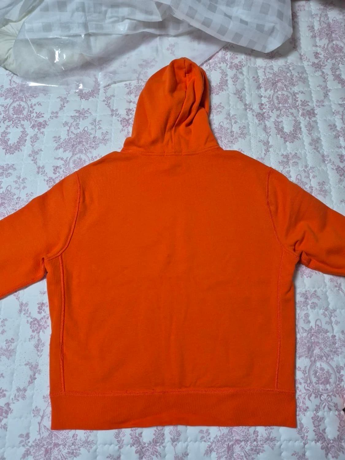 정품 폴로 후드티 L-100 라지 주황색 상품이미지2