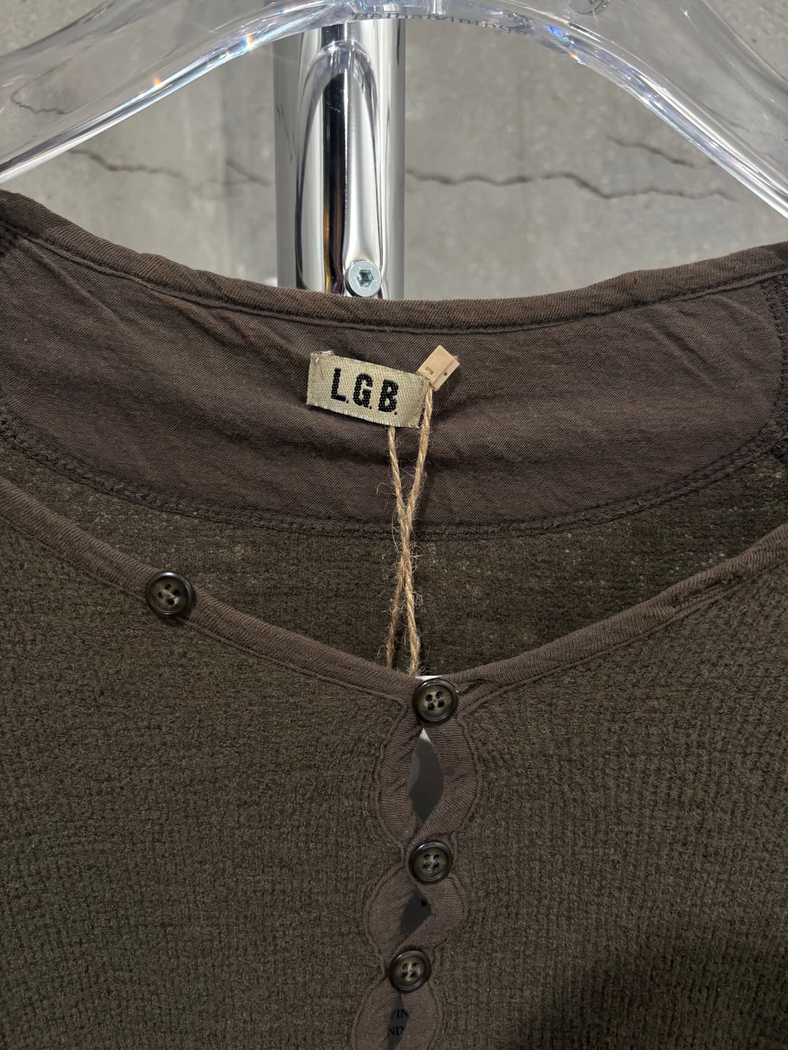 L.G.B 헨리넥 롱슬리브 상품이미지4