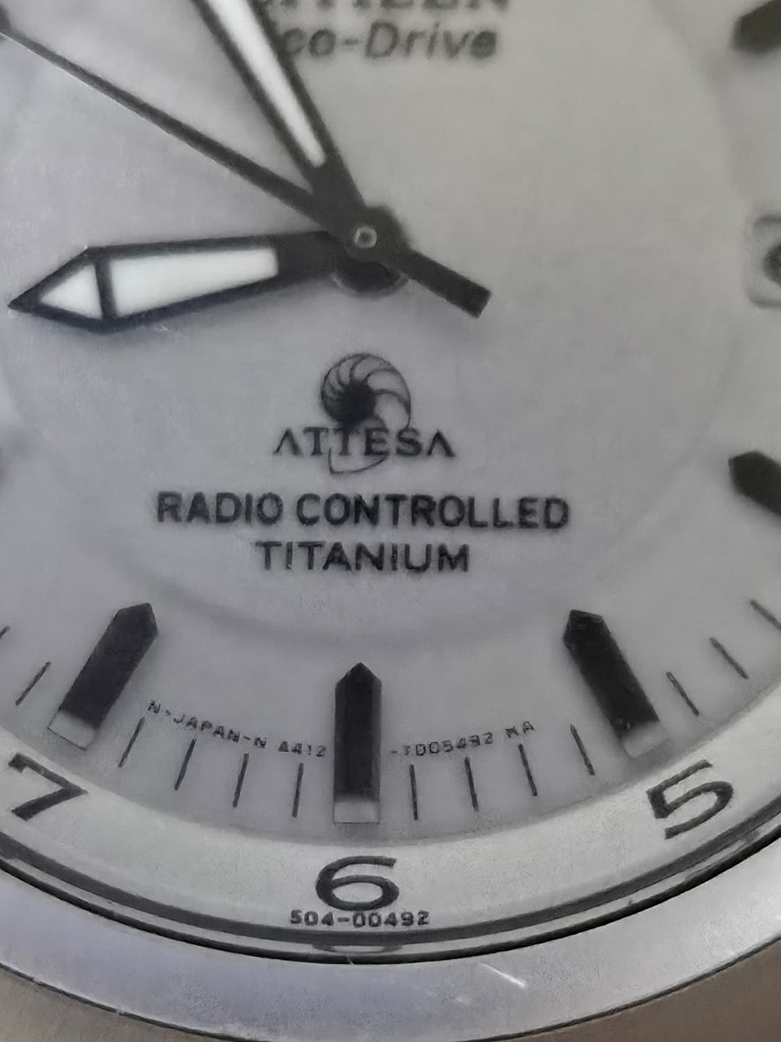 시티즌 ATTESA-a412 에코드라이브 시계 상품이미지5