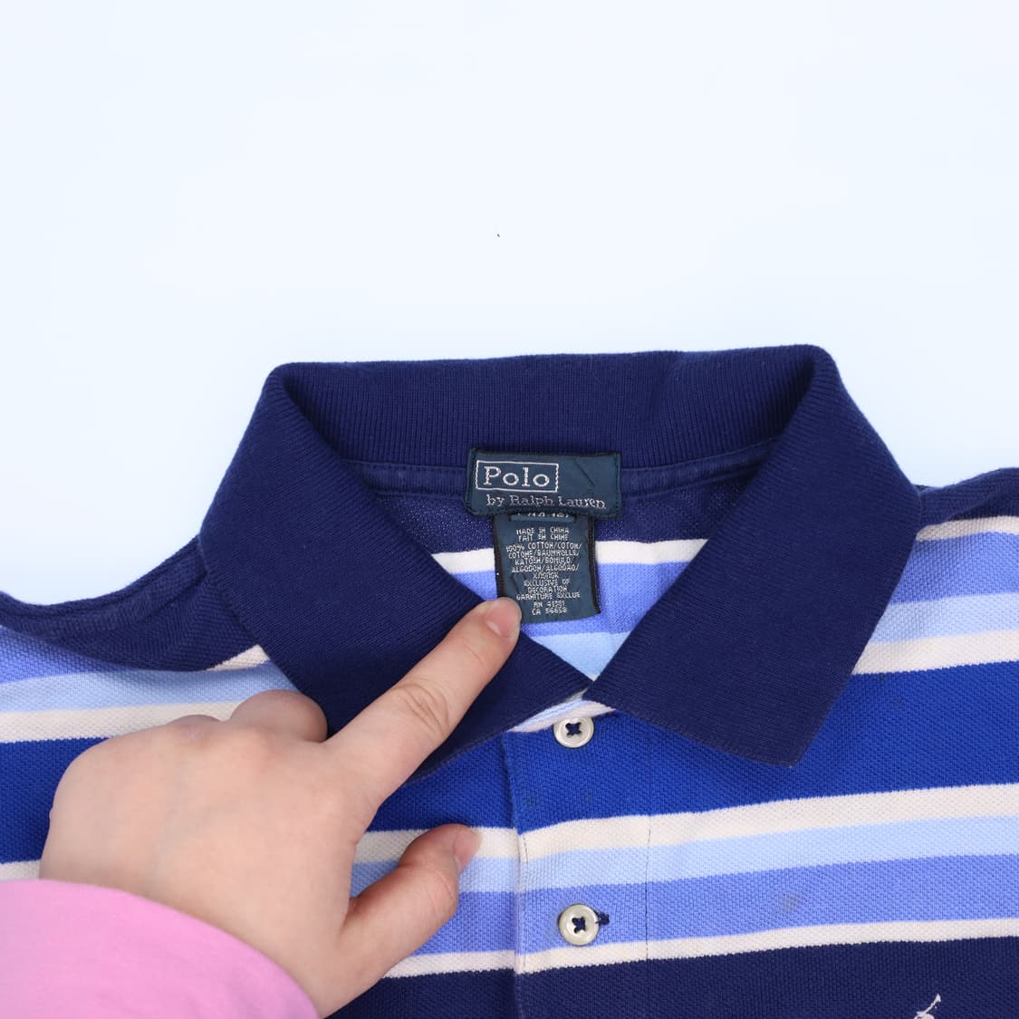 L 폴로랄프로렌 반팔 카라 티셔츠 0223M2 상품이미지4