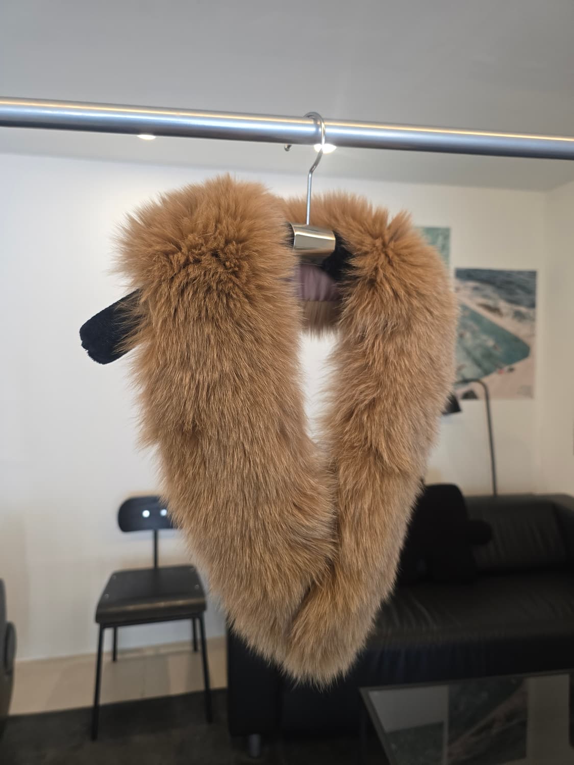 브라운 폭스 퍼  목도리 상품이미지2