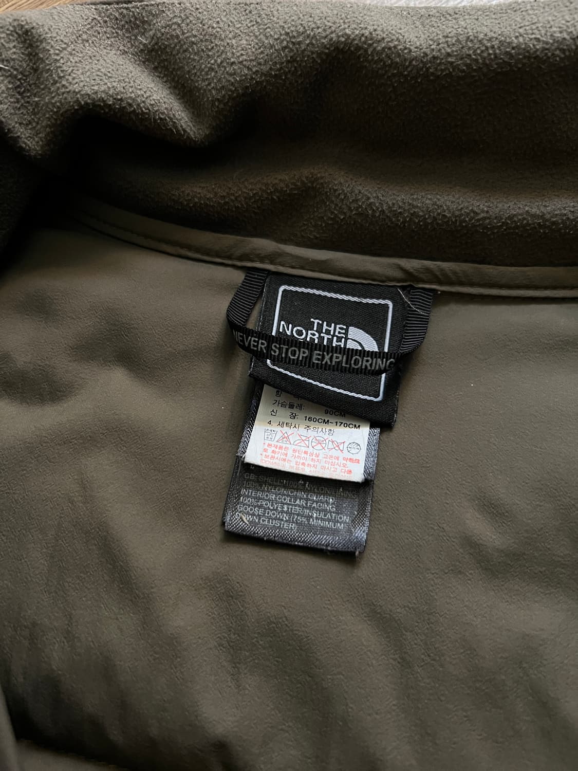 [M]노스페이스 우먼스 구스다운 경량 패딩 상품이미지5