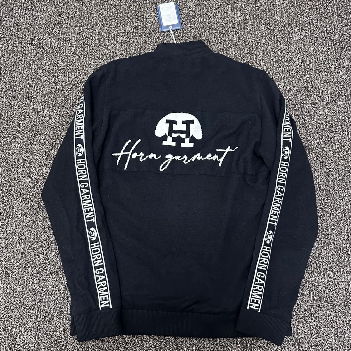 [새상품] 혼가먼트 남성 골프웨어 캐시미어 울 니트 L 상품이미지7