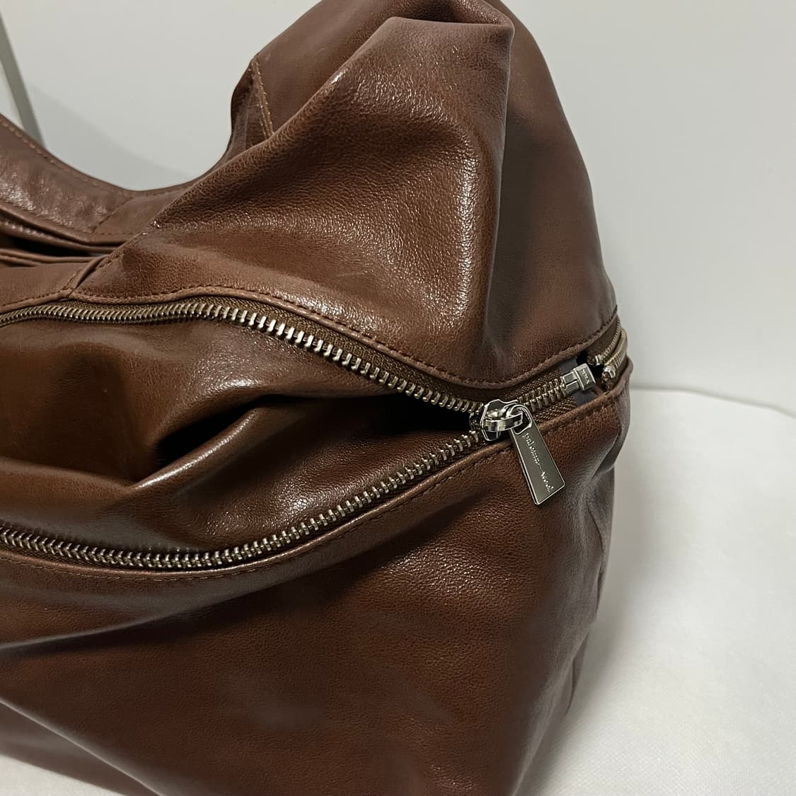 팔로마울 25fw Riba Zip 지퍼 숄더백/브라운 상품이미지4