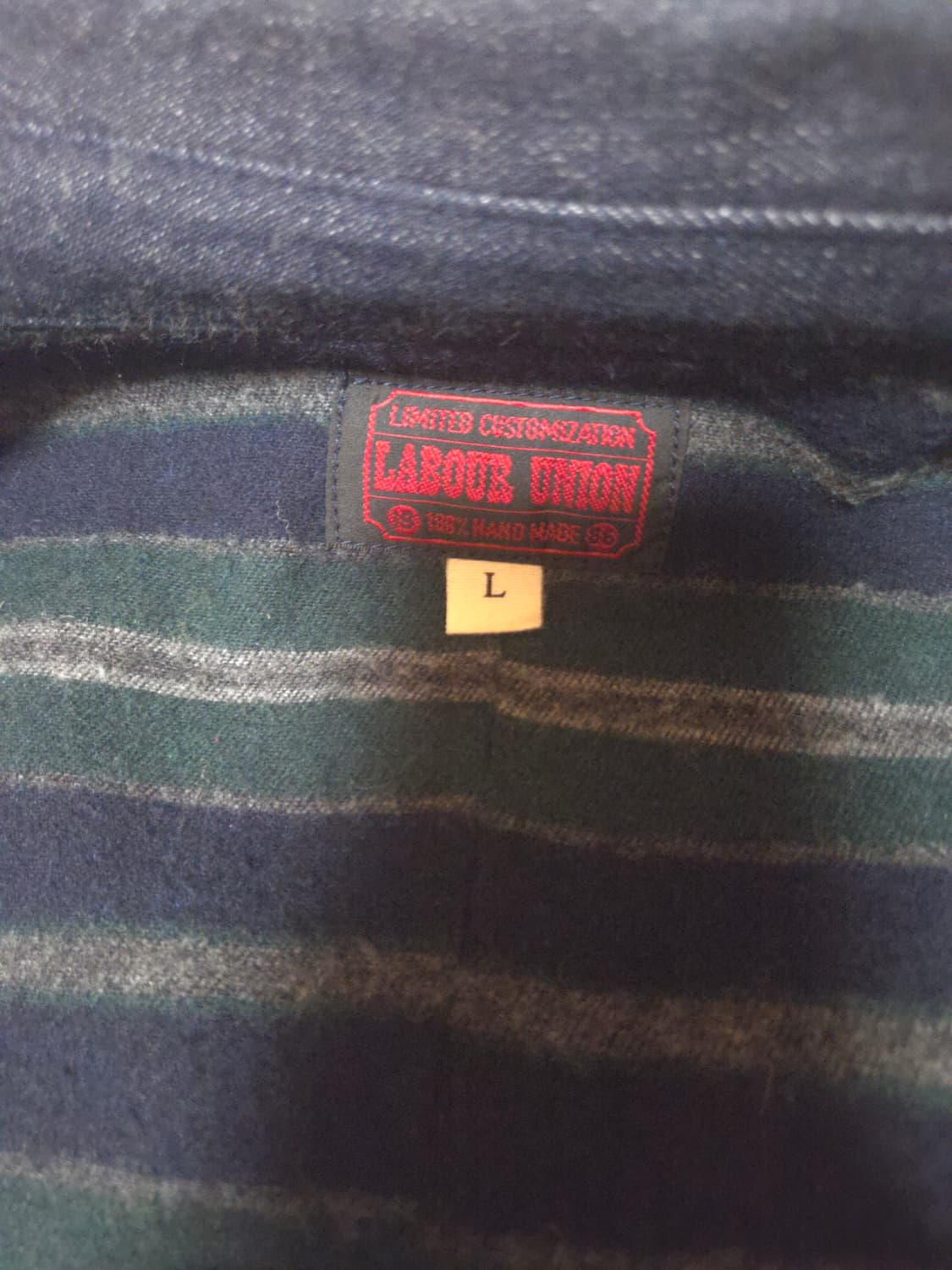 레이버유니온 커버올 데님자켓 상품이미지4