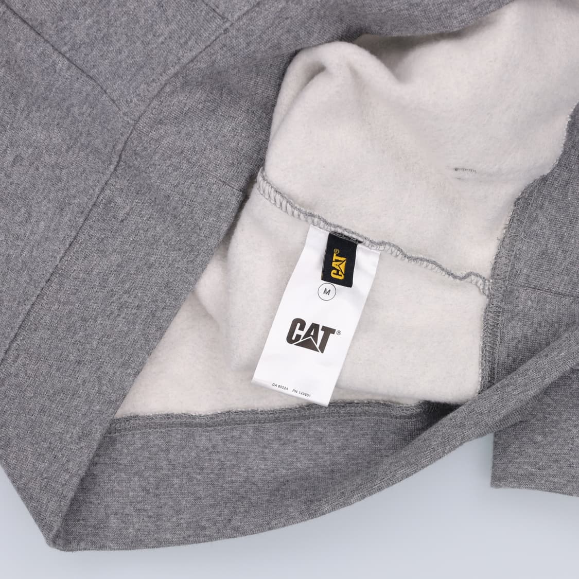 [M] CAT 빅로고 기모 후드 티셔츠 1103HR2 상품이미지6