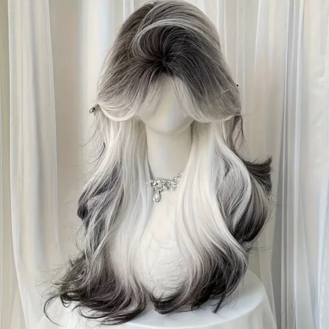 그라데이션 투톤 가발 상품이미지1