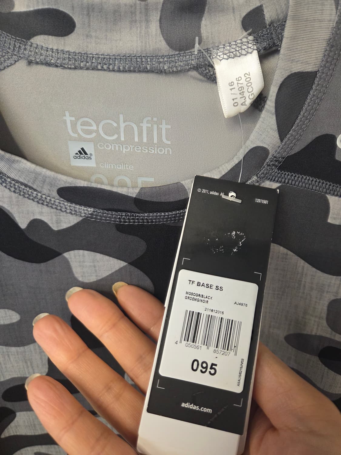 아디다스 5부티셔츠(새상품) 상품이미지9