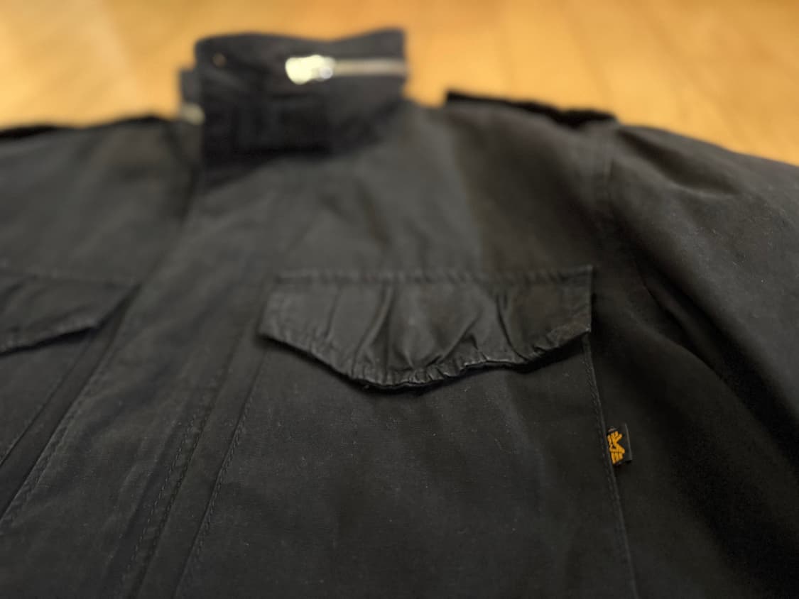 [알파인더스트리] M65 필드 자켓 블랙 (내피포함) 상품이미지3