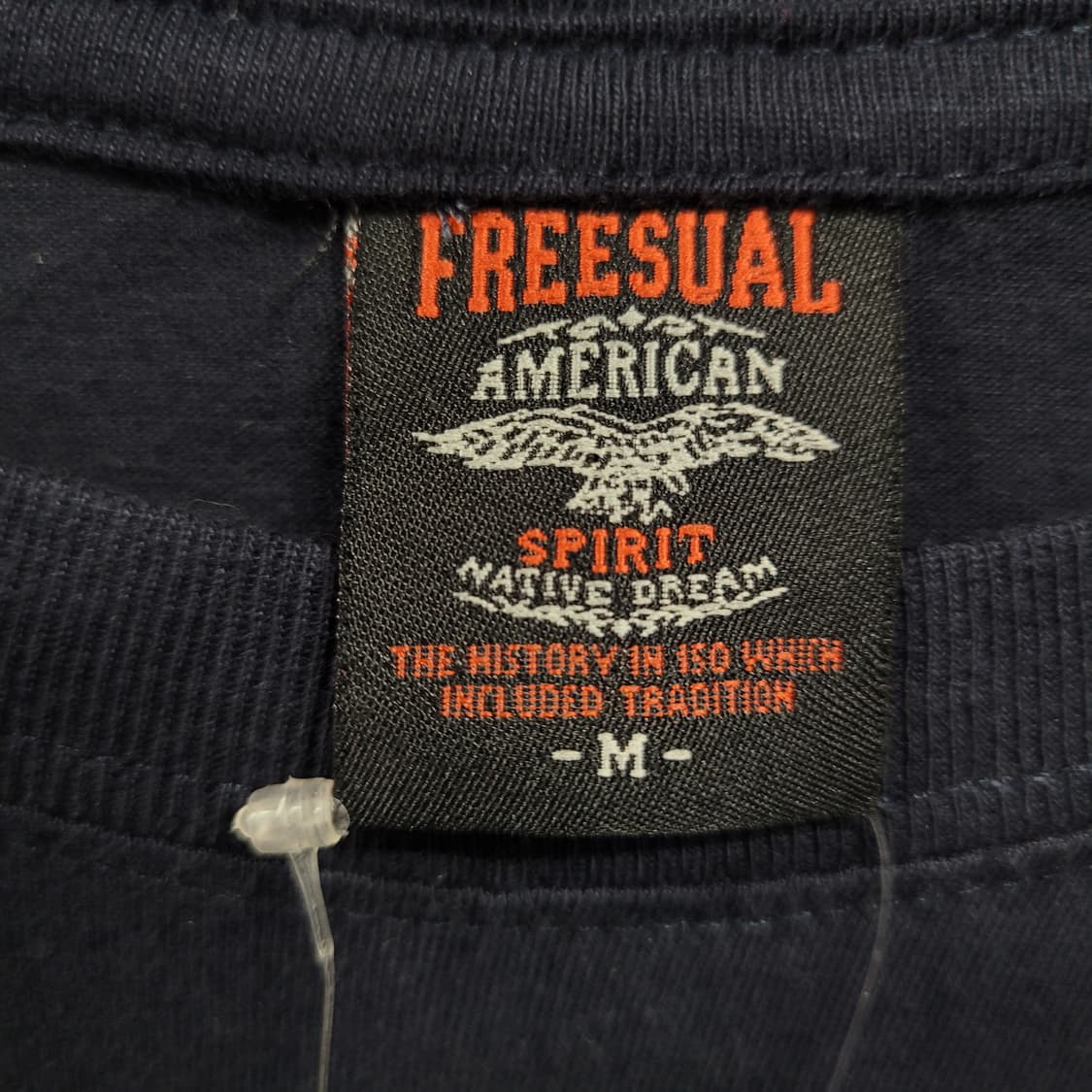 Freesual American Spirit 빈티지 프린팅 셔츠(새제품급 상품이미지5