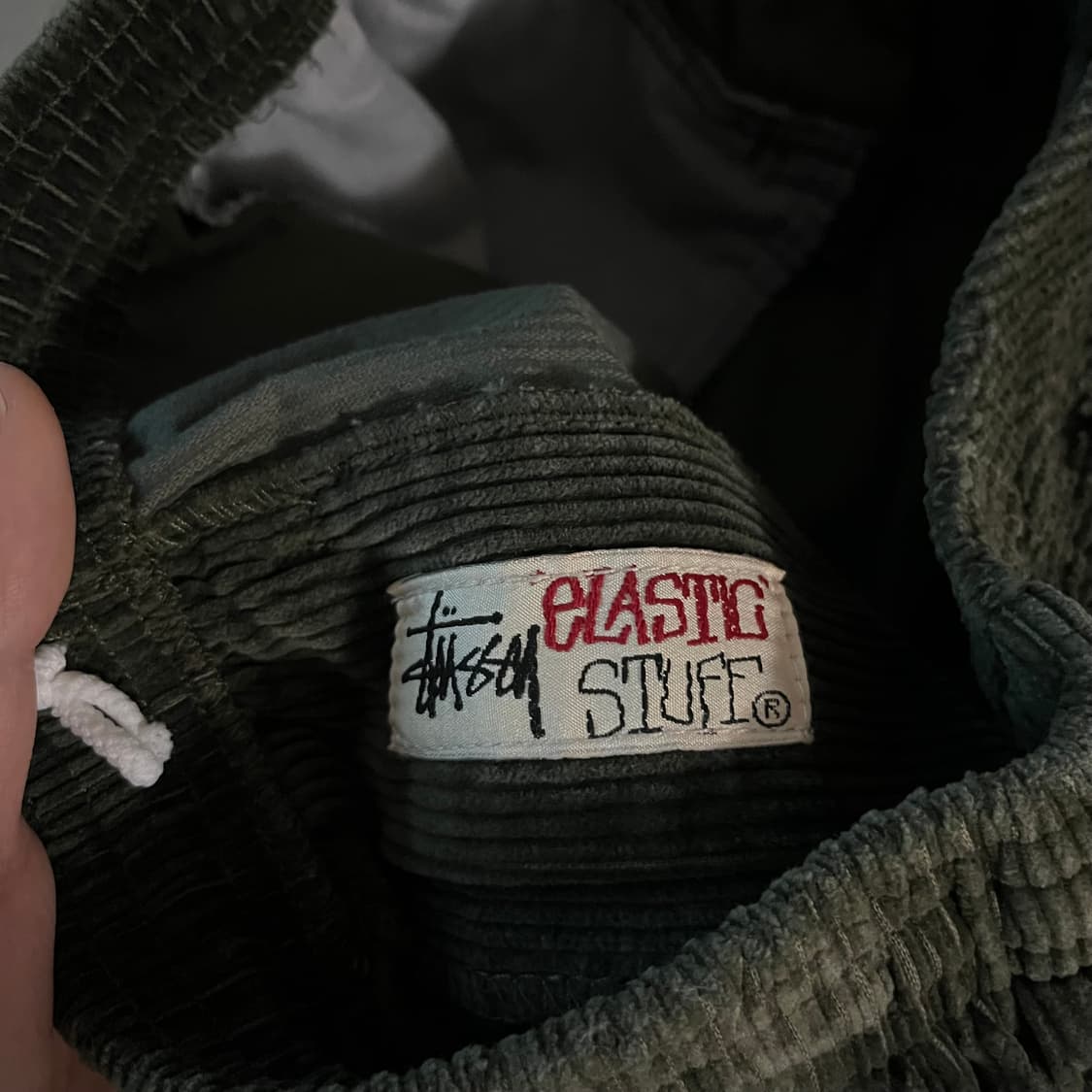 [M] 90s 빈티지 올드 스투시 코듀로이 쇼츠 상품이미지4