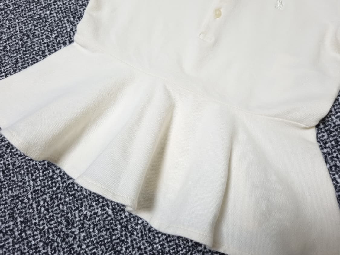 [무료배송][120]폴로 키즈 피케 프릴 반팔티 카라티 상품이미지8