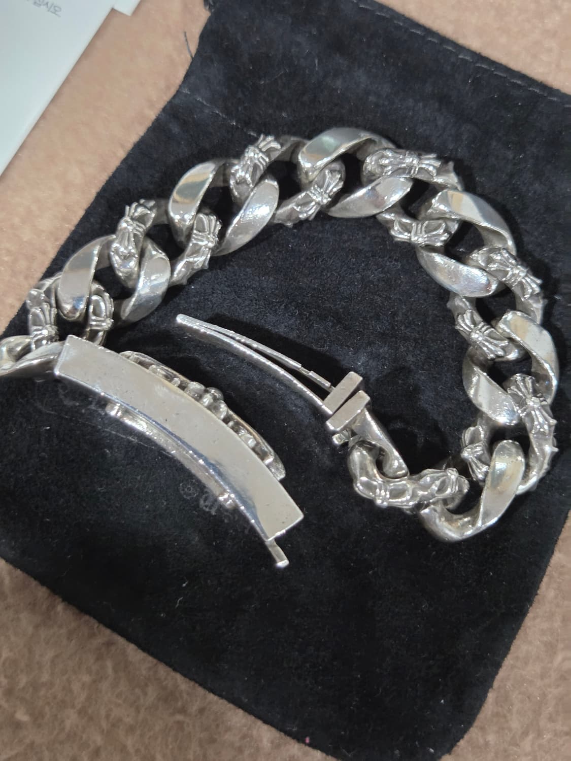 크롬하츠 플로랄ID펜시 팔찌 정품 상품이미지4