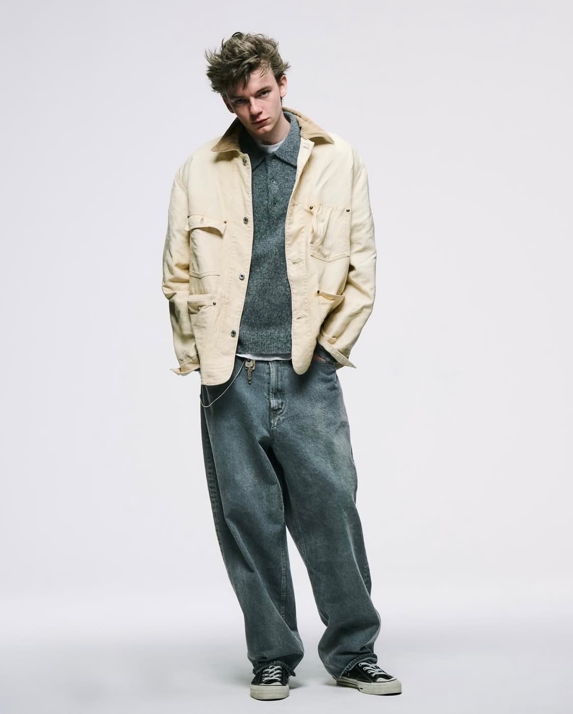 [30] 아프레쎄 그레이 데님 상품이미지2