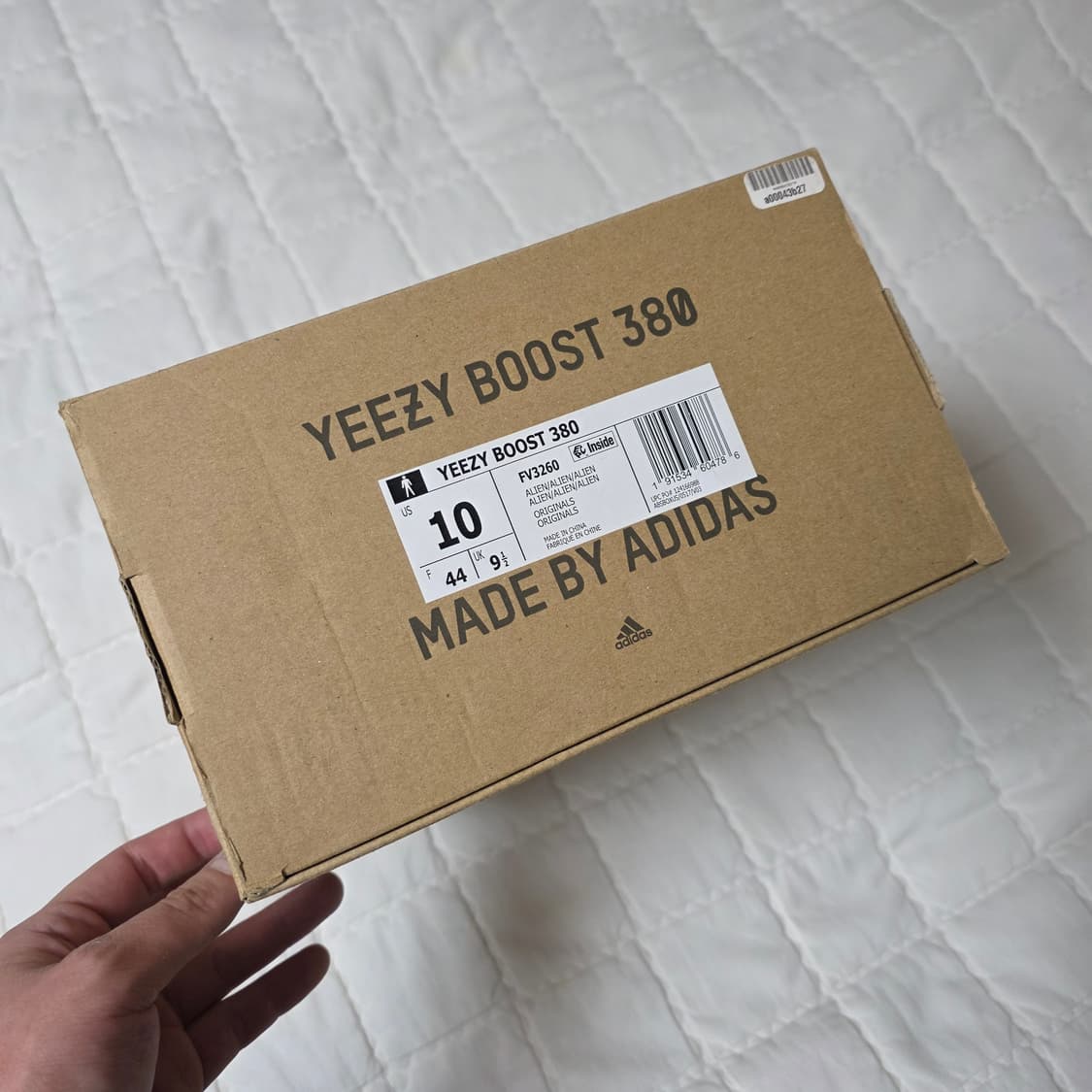 (중고) 아디다스 이지 부스트 380 에일리언 280사이즈 상품이미지9