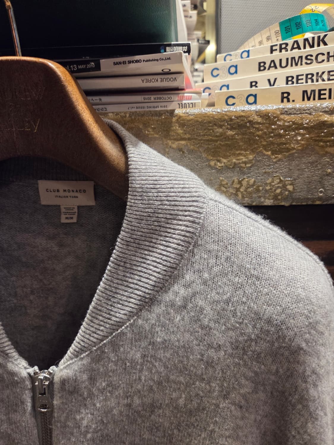 클럽모나코 니트짚업 가디건 상품이미지6