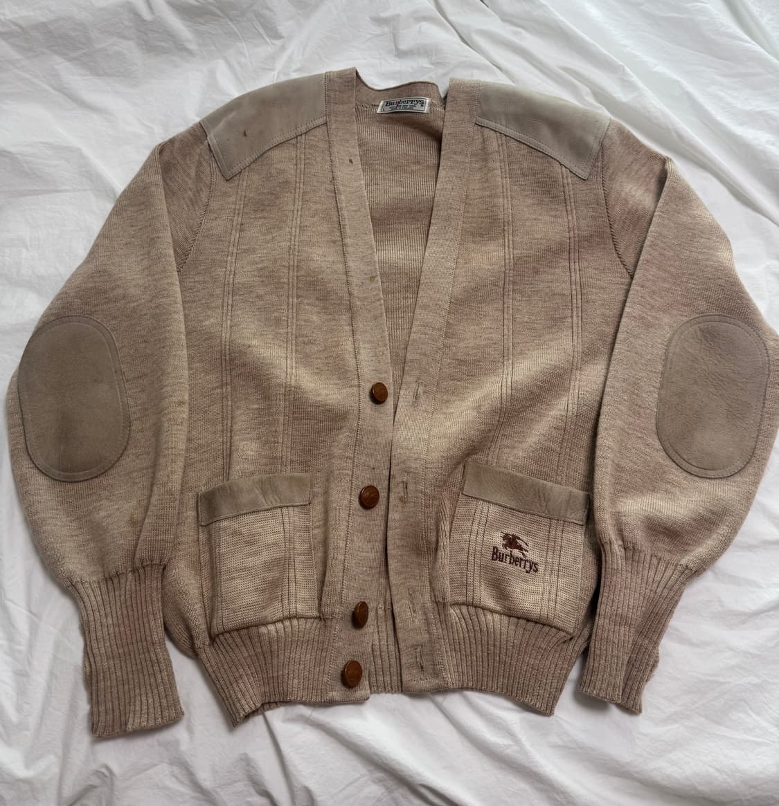 버버리 앨보우 패치 가디건 상품이미지8