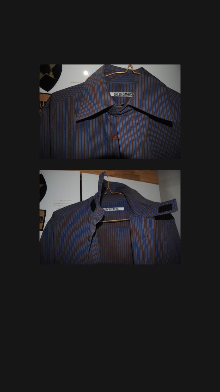 Dirk bikkembergs Valcro Patch Shirt 상품이미지5