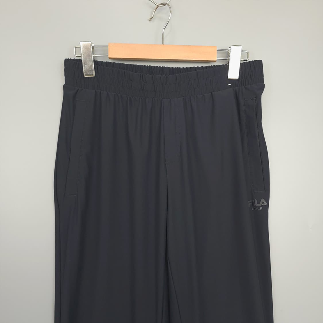 휠라 FILA 골프 트리코트 조거팬츠 블랙 L 상품이미지2