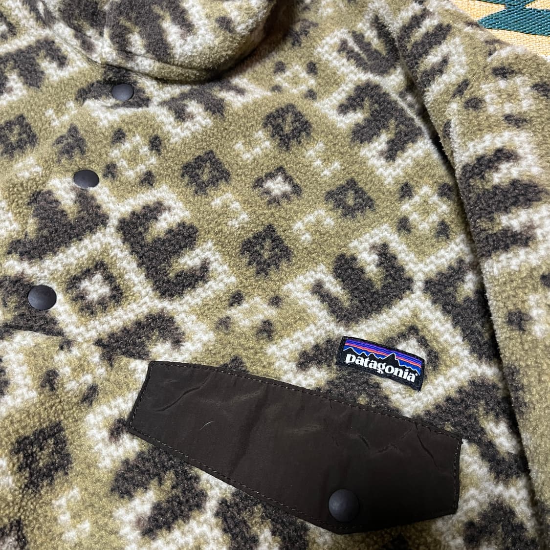 파타고니아 신칠라 패턴 스냅티 L 상품이미지3