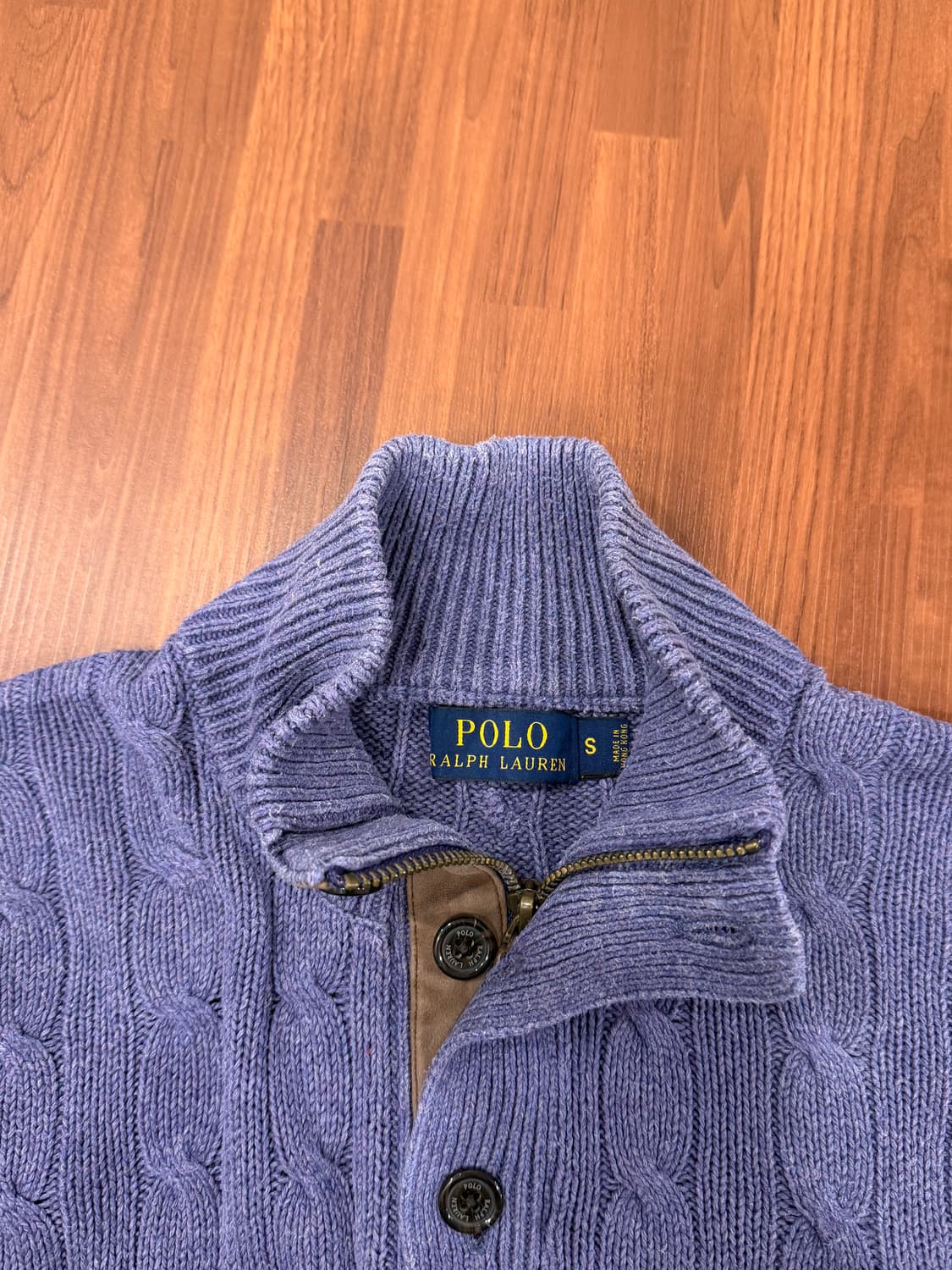 Polo ralph lauren 폴로 랄프로렌 하프넥 버튼 쿼터 니트 상품이미지8