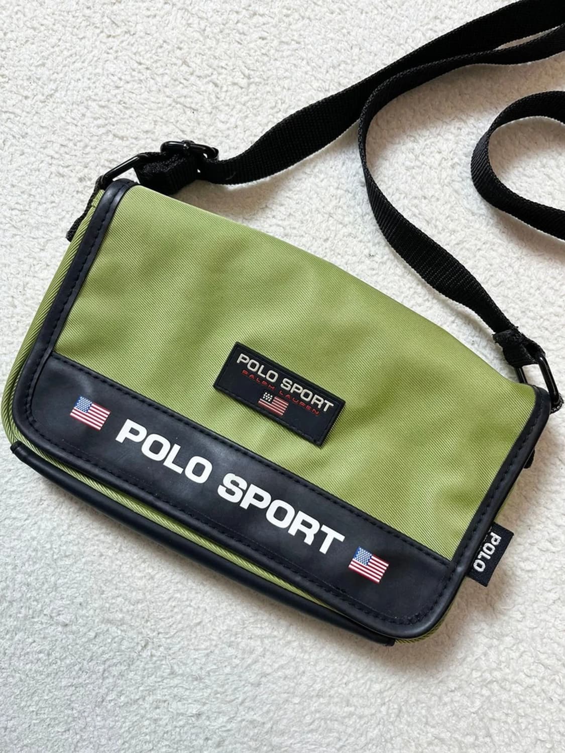 폴로스포츠 00's 라이닝 스퀘어 크로스 백 A1729 상품이미지2