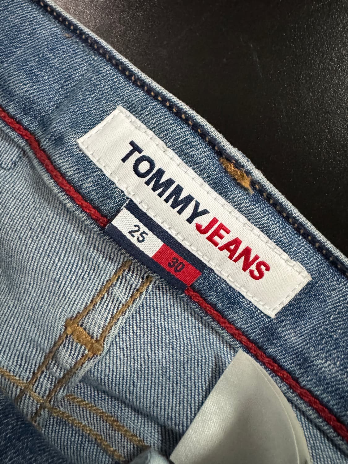 여성 타미 진스 세미 부츠컷 데님팬츠 25인치 상품이미지3