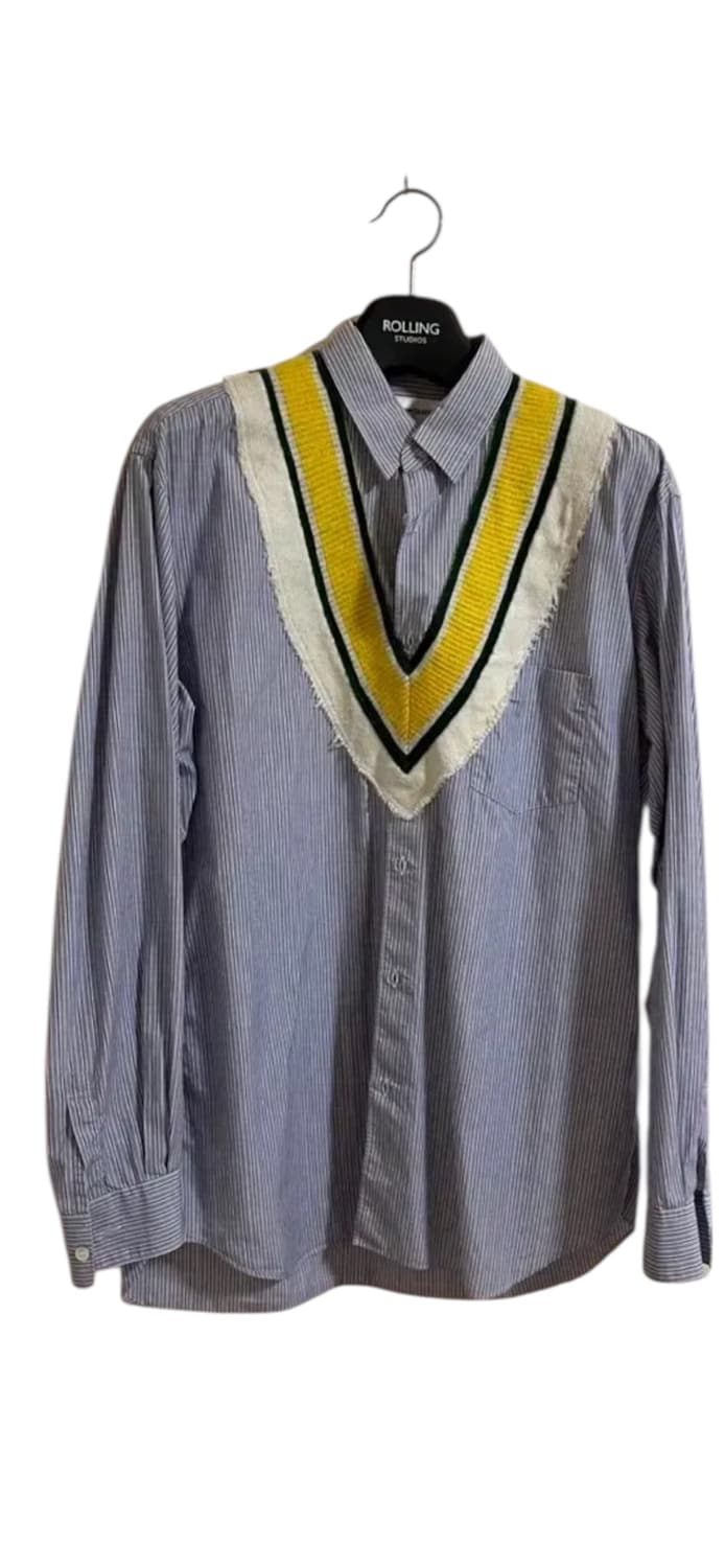 [L] 꼼데가르송 하버드 셔츠 상품이미지2